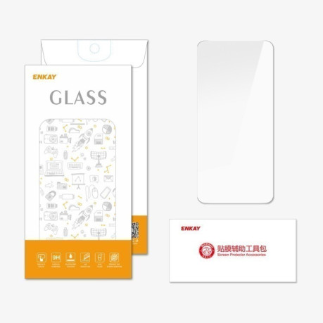Захисне Скло ENKAY Hat-prince 026mm 9H для Xiaomi 14T - чорне