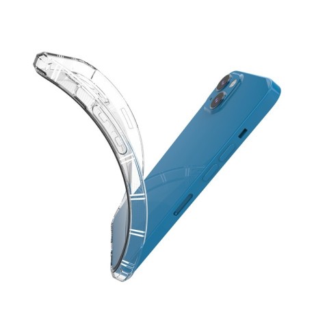 Противоударный чехол Dual Bone для iPhone 14/13 - прозрачный