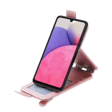 Фліп-чохол Zipper Wallet Vertical для Samsung Galaxy A33 5G - рожевий