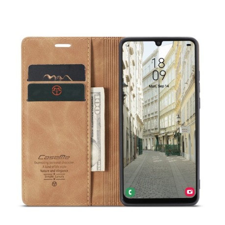 Чохол-книжка CaseMe-013 Multifunctional для Samsung Galaxy A34 5G - коричневий