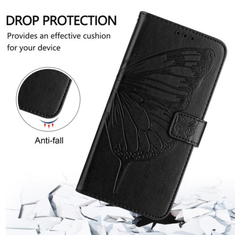 Чохол-книжка Embossed Butterfly для OPPO A5 Pro 5G Global - чорний