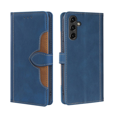 Чехол-книжка Skin Feel Straw Hat для Samsung Galaxy A14 5G - синий