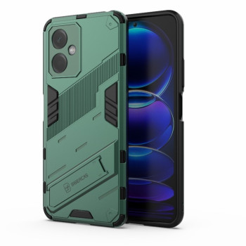 Протиударний чохол Punk Armor з підставкою на Xiaomi Redmi Note 12 China - зелений