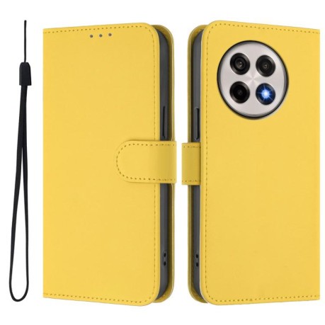 Чохол-книжка Skin Feel S-type для OnePlus 13R/Ace 5/Ace 5 Pro - жовтий