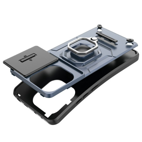 Протиударний чохол Sliding Camshield для Xiaomi Redmi Note 13 4G Global - фіолетовий