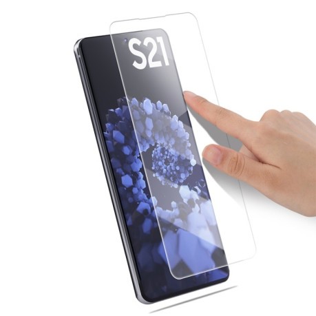 3D защитное стекло mocolo 9H 3D Case friendly UV Screen Film на Samsung Galaxy S21