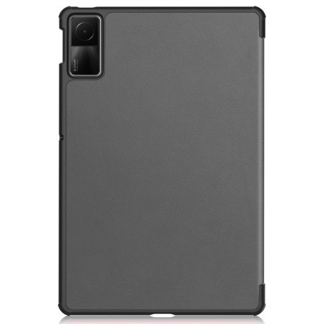Чехол-книжка Solid Color Custer для Xiaomi Redmi Pad SE - серый