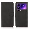 Чехол-книжка KHAZNEH матовая фактура на Xiaomi 17 Pro Max — чёрный