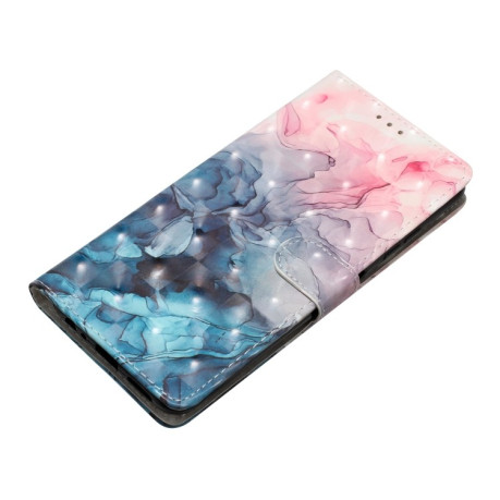 Чохол-книжка 3D Painting для Motorola Moto G75 5G - Pink Blue Marble