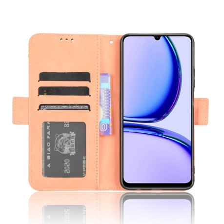 Чохол-книжка Skin Feel Calf на Realme Note 50 4G - рожевий
