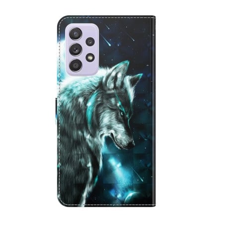 Чехол-книжка 3D Painting для Samsung Galaxy A04S / A13 / A13 5G - Wolf