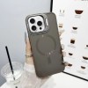 Протиударний чохол Skin Feel CD Texture MagSafe Lens Holder для iPhone 16 Pro Max