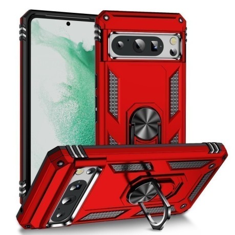 Протиударний чохол HMC 360 Degree Rotating Holder для Google Pixel 8 Pro - червоний