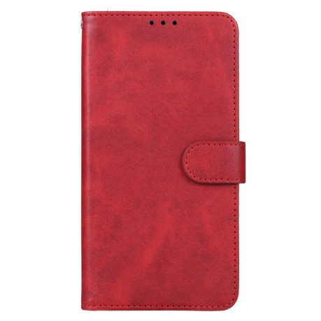 Чехол-книжка EsCase Leather для OPPO A58 4G - красный