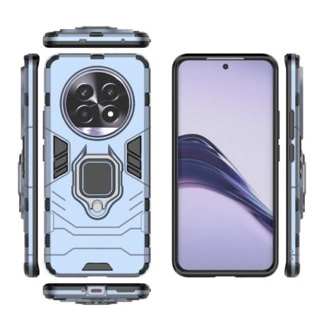 Протиударний чохол HMC 360 Degree Rotating Holder на Realme 13 Pro - синій