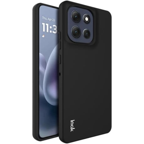 Силиконовый чехол IMAK UC-3 Series на Motorola Moto G86 Power - черный
