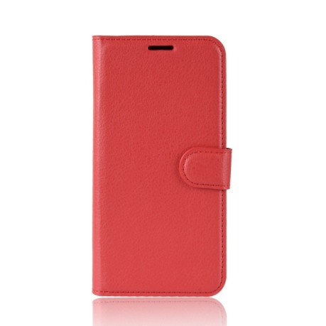 Чехол-книжка Texture Single Fold на Samsung Galaxy A21- красный