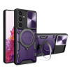 Протиударний чохол CD Texture Sliding Camshield Magnetic Holder Samsung Galaxy S23 FE 5G - фіолетовий