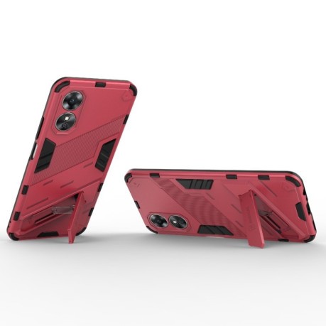 Протиударний чохол Punk Armor для OPPO A17 4G - світло-червоний