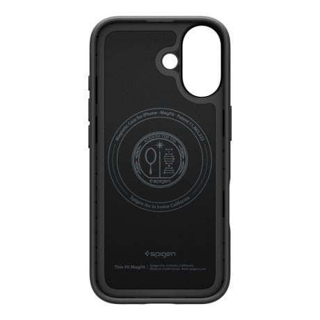 Оригінальний чохол Spigen Thin Fit з MagSafe на iPhone 17 - Black