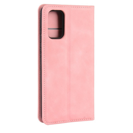 Чехол-книжка Retro-skin Business Magnetic на Samsung Galaxy S20 FE - розовый