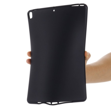 Протиударний чохол Solid Color Liquid Silicone для iPad 10.2 2019/2020/2021 / Pro 10.5 / Air 10.5 - чорний