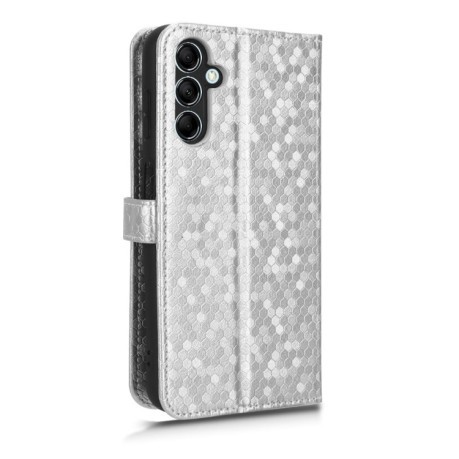 Чохол-книжка Honeycomb Dot для Samsung Galaxy M54 5G - сріблястий