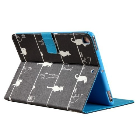 Чехол Flip Card Slots Wallet Cats черный для iPad Pro 9.7