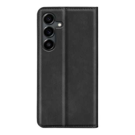 Чохол-книжка в стилі Retro на Samsung Galaxy S25 FE 5G - чорний