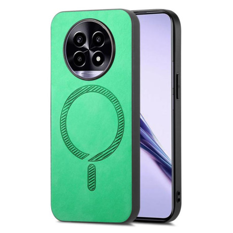 Чохол Retro MagSafe Magnetic на Realme 13 Pro 5G - зелений