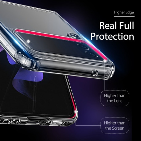 Противоударный чехол DUX DUCIS Clin Series для Samsung Galaxy Flip4 5G - прозрачный