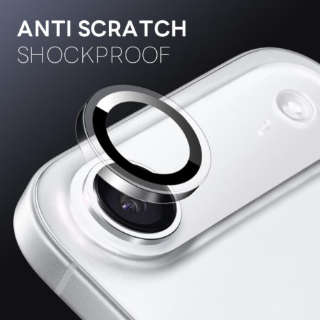 Захисне скло на камеру NORTHJO Camera Lens Protector Clear Ring на iPhone Air - прозоре