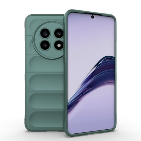 Силіконовий чохол Magic Flannel для Realme 13 Pro 5G - зелений