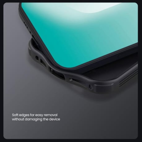 Чехол NILLKIN CamShield Pro со шторкой на камеры на iPhone 17 - синий
