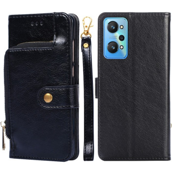 Чехол-книжка Zipper Bag для Realme GT Neo2 5G - черный