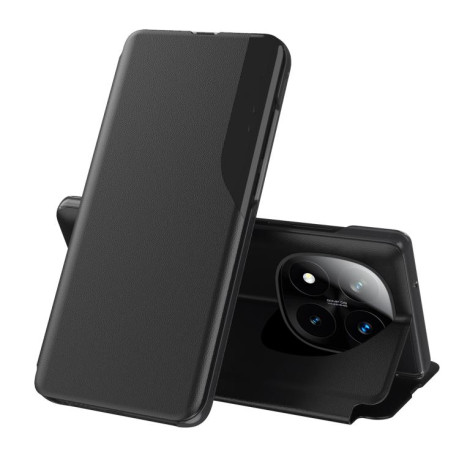 Чехол-книжка Clear View Standing Cover  для Xiaomi Redmi Note 14 Pro+ 5G - черный