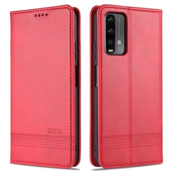 Чохол-книжка AZNS Magnetic Calf на Xiaomi Redmi 9T - червоний