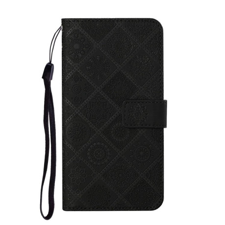 Чохол-книжка Ethnic Style для Infinix Hot 50 4G - чорний