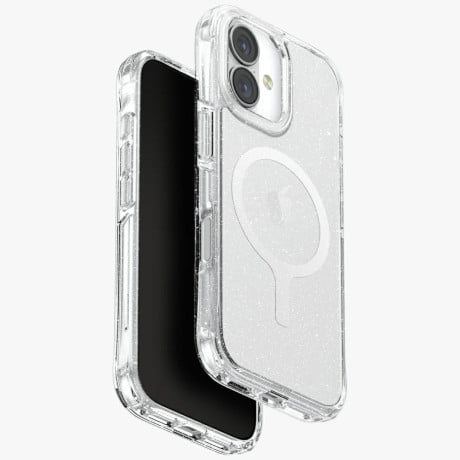 Оригинальный чехол Uniq LifePro Xtreme Magclick Charging на iPhone 17 - Transparent-Glitter