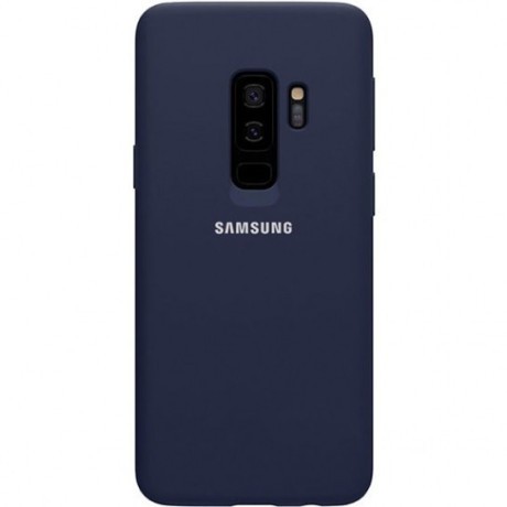 Чохол Silicone Case Blue на Samsung Galaxy S9