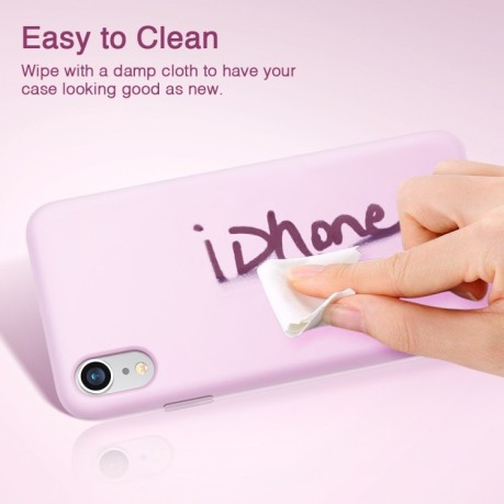 Силіконовий чохол ESR Yippee Series Silicone на iPhone XR-рожевий
