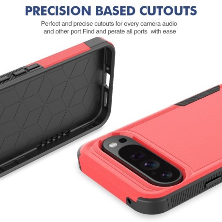 Противоударный чехол Armor 2 in 1 для Google Pixel 9 Pro XL - красный