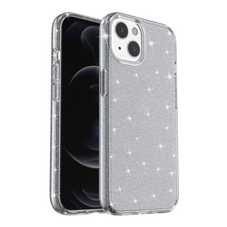 Протиударний чохол Terminator Style Glitter для iPhone 14/13 - сірий
