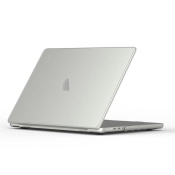 Матовий чохол Escase Crystalline на MacBook Pro 16.2 inch 2024 — прозорий