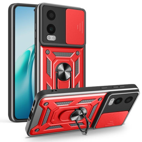 Протиударний чохол Camera Sliding для OnePlus Nord CE4 Lite - червоний