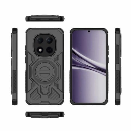 Противоударный чехол J-20 Solid Color MagSafe Magnetic для Redmi Note 15 Pro 5G Global 163.6mm — чёрный