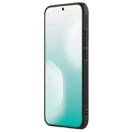 Противоударный чехол NILLKIN CamShield Pro со шторкой для камеры на Xiaomi Poco F7 - черный