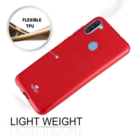 Чехол MERCURY GOOSPERY JELLY на Samsung Galaxy A11/M11 - красный