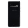 Ультратонкий силиконовый чехол  на  Samsung Galaxy S10-прозрачный