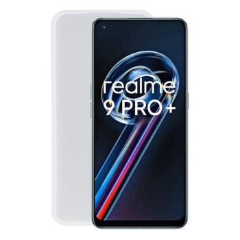 Силиконовый чехол для Realme 9 Pro Plus - белый